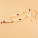 Handmade decorative pooja gajra garland with thread tie