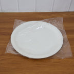 Heat-resistant melamine dinner plate with scratch resistant surface
