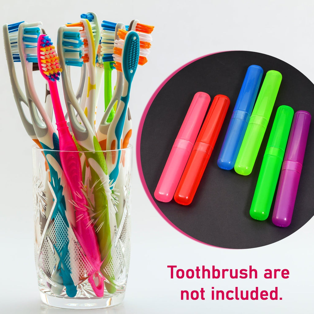 Close-up of the food-grade plastic material used for the toothbrush covers.