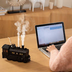 Little LocoMist ultrasonic mini humidifier with retro train design