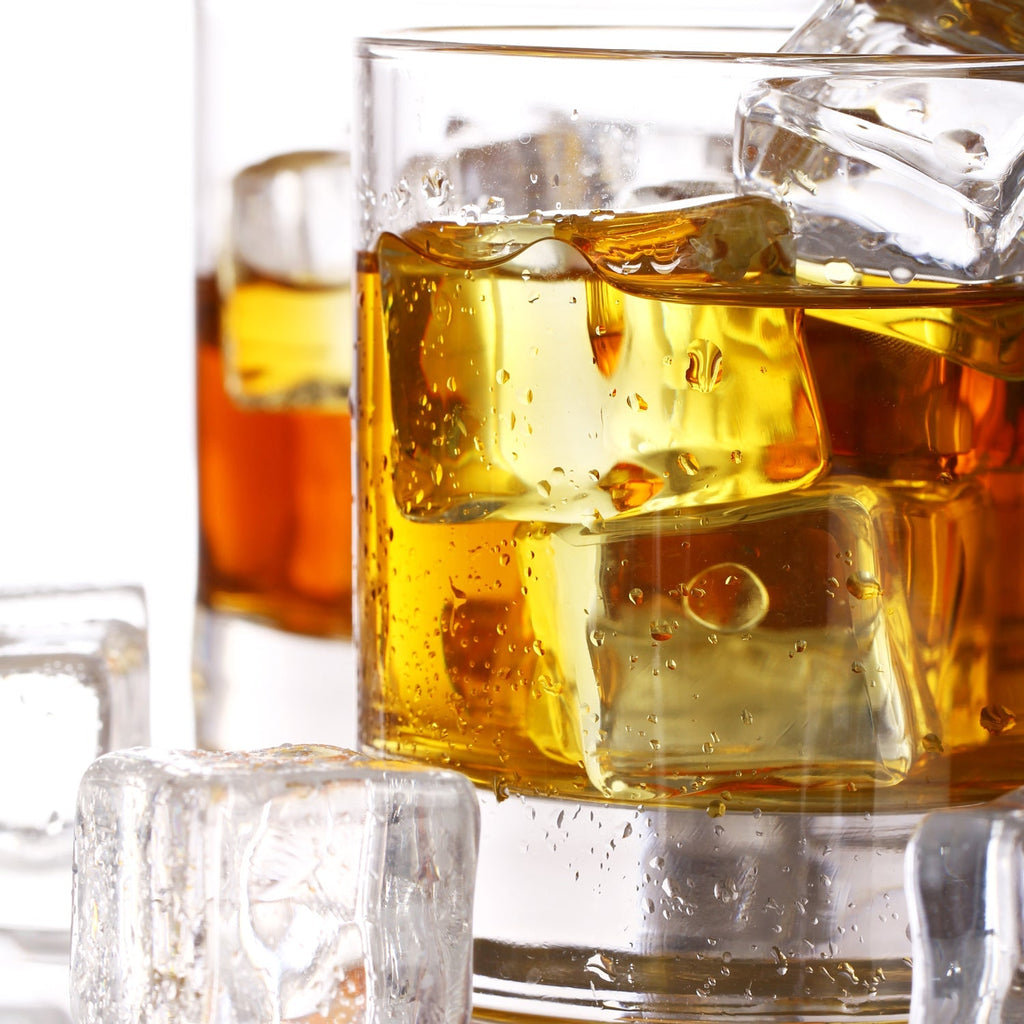 Stylish wine glass holder set displayed in a hotel or cafe setting.
