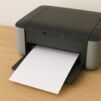 Close-up view of smooth texture on High Bright Copier Paper
