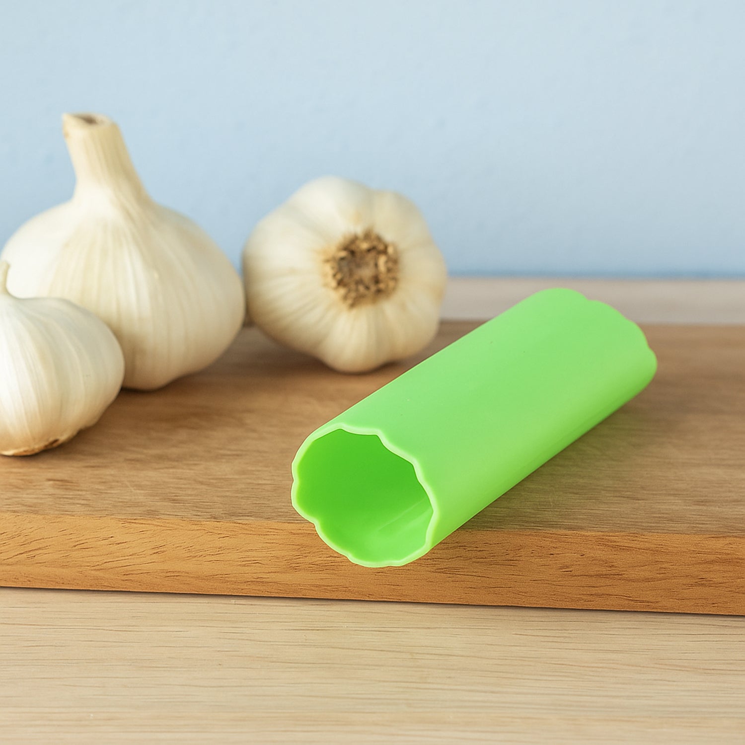 Flexible and durable silicone garlic peeler tube