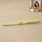Travel-friendly foldable hair comb & brush in compact form