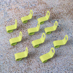 Interlocking design detail of plastic multipurpose hanger hooks