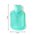 Compact 18x11 cm hot water heating bottle for muscle relaxation