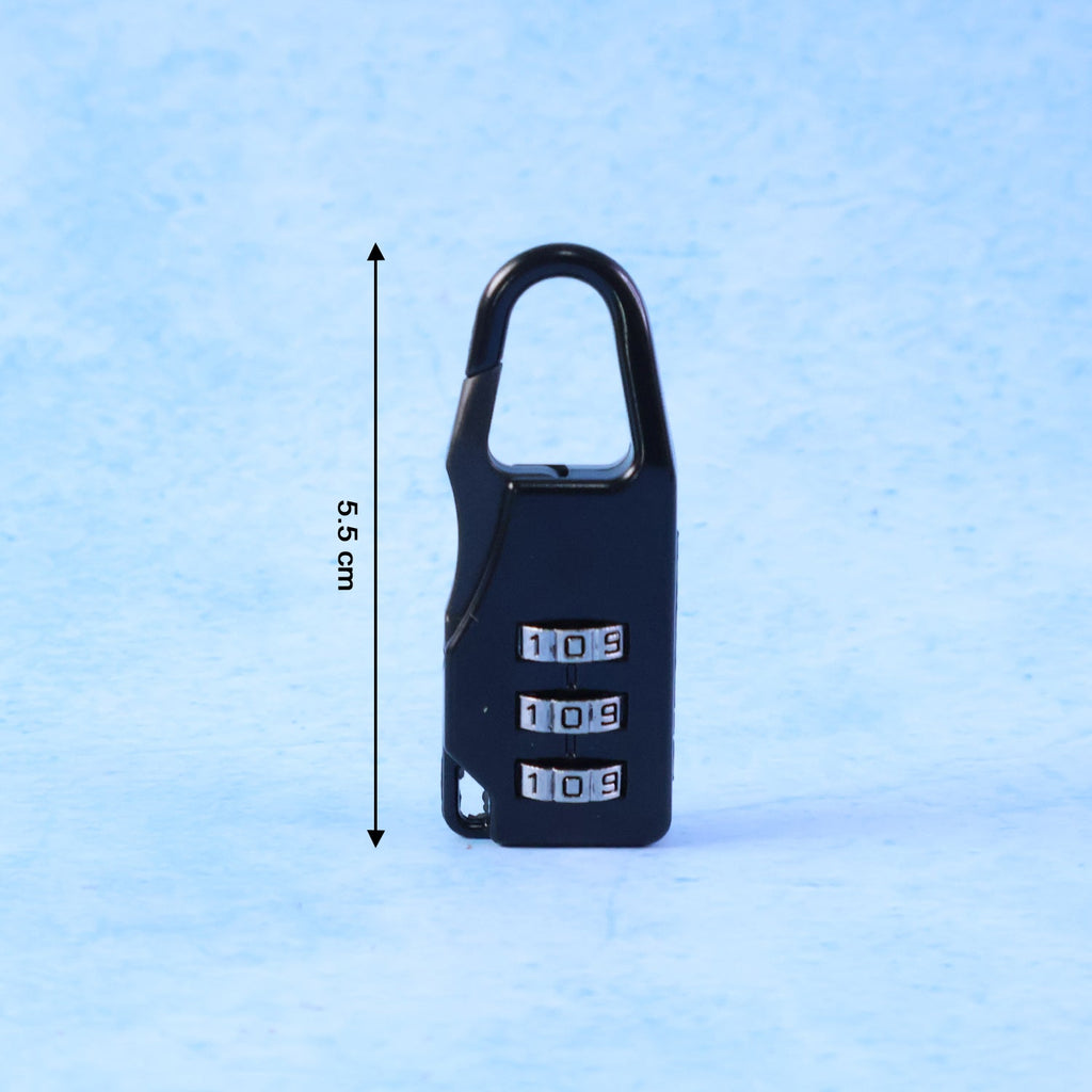Travel lock showing smooth locking mechanism detail