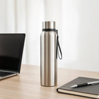 Mini air cooler and stainless steel water bottles combo for office desk