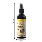 Eco-friendly natural wax spray for comprehensive care of home furniture surfaces.