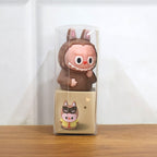 Colorful cartoon eraser with built-in pencil sharpener for kids
