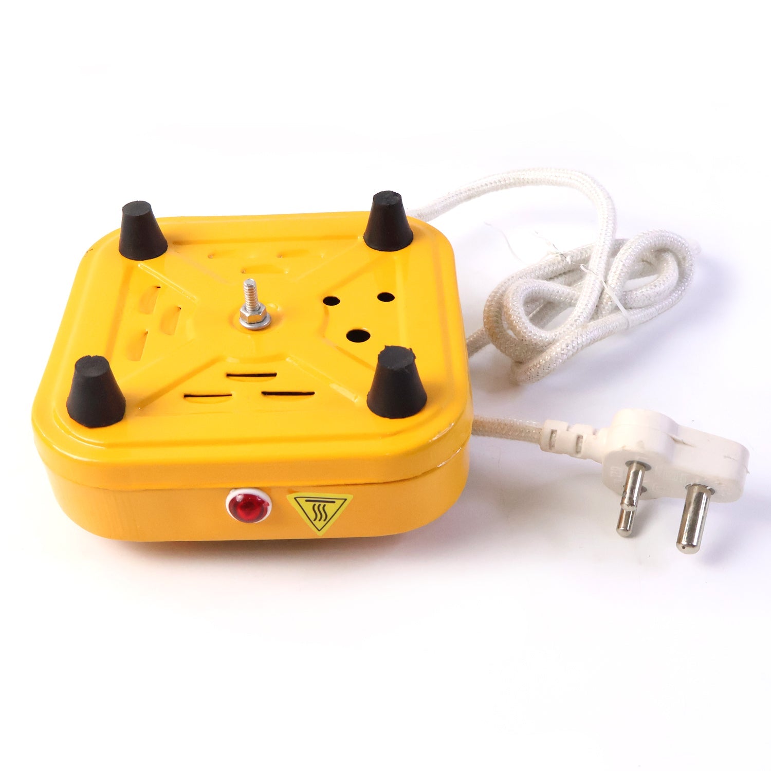 Electric heater stove with single heating coil for fast cooking