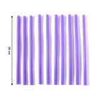 Pack of 10 reusable straws perfect for home and café use