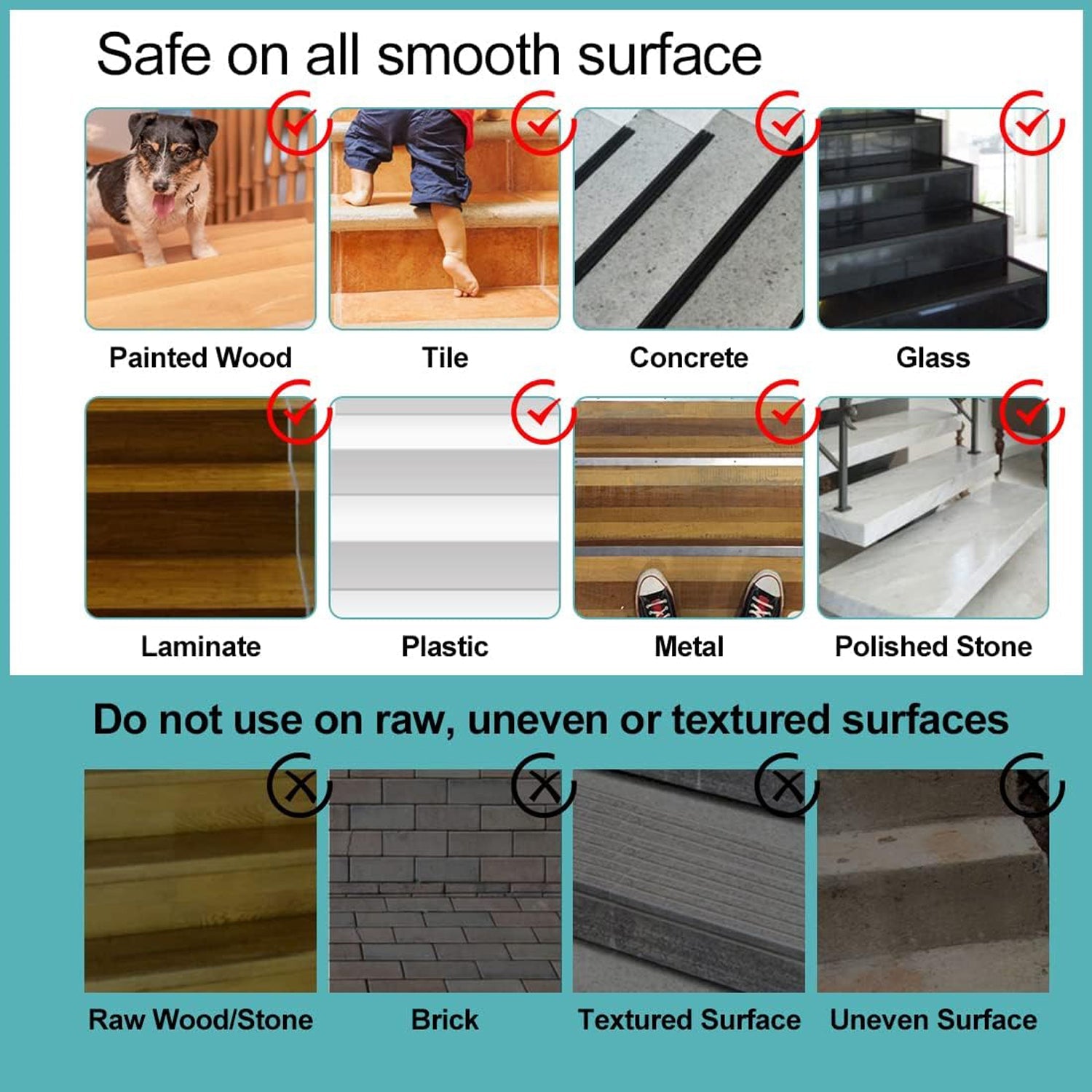 Adhesive traction tape roll resistant to water and weather conditions