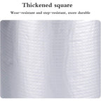 Aluminium foil tape effectively sealing cracks on a rooftop for waterproof protection.