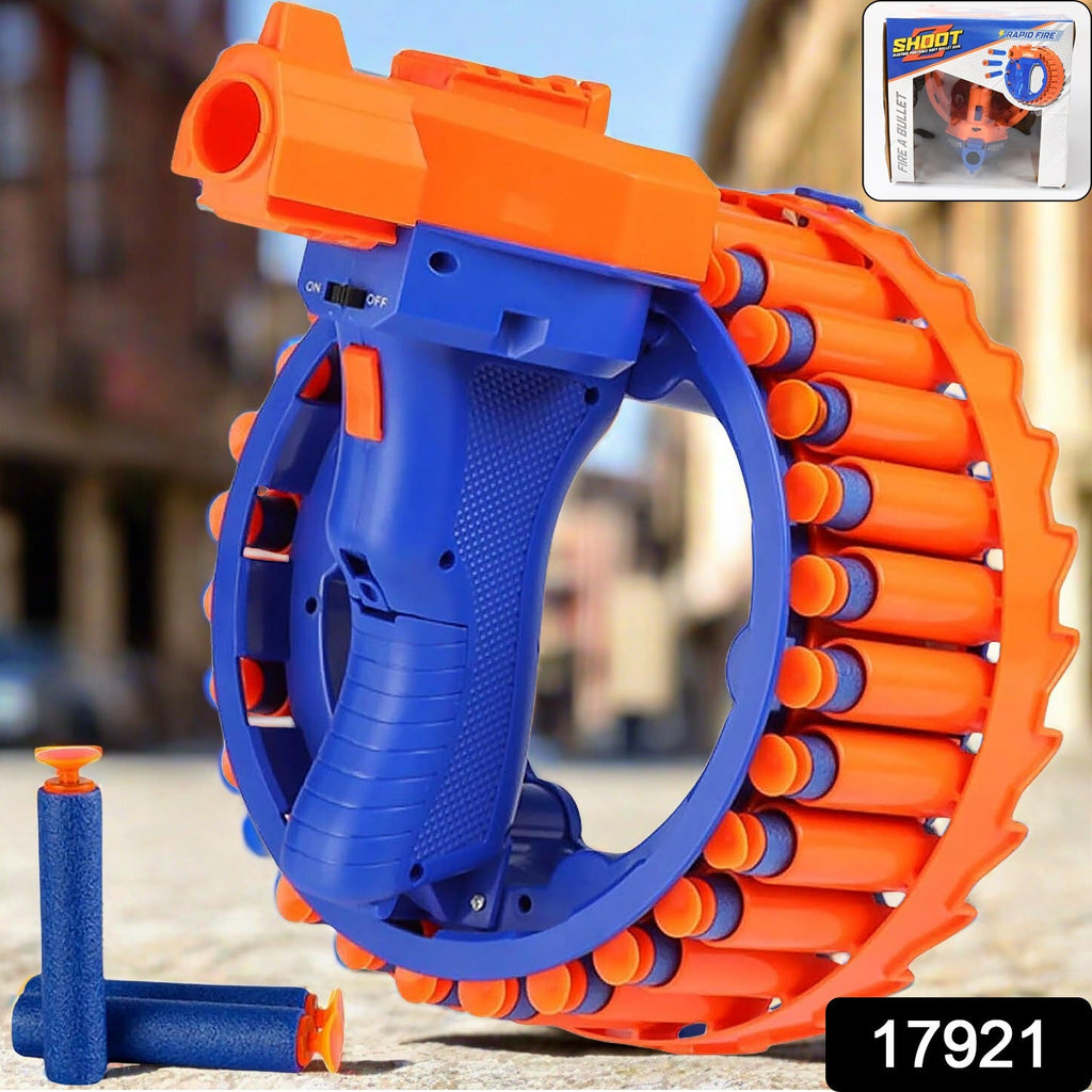 Children enjoying a fun and safe playtime with the electric soft dart gun.