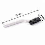 Heavy duty cleaning brush in use for deep scrubbing