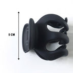 Large durable matte hair claw clip design