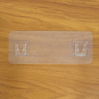 Bathroom and kitchen wall rack with adhesive