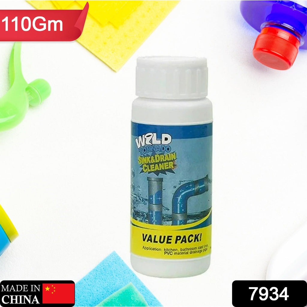 Chemical powder agent specifically designed for effective pipe dredging.