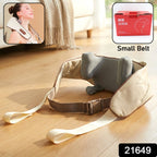 Comfortable soft padded neck and shoulder massager belt adjustable size