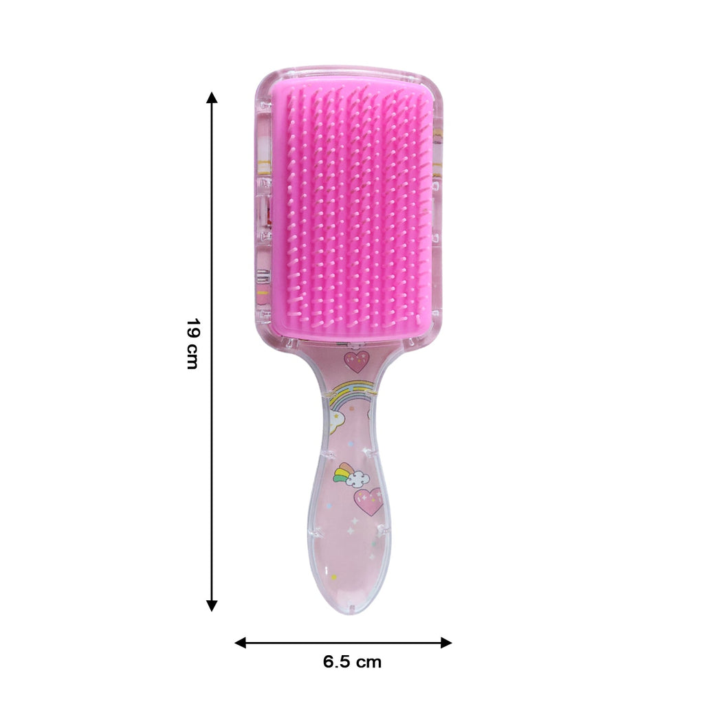 Colorful kids hairbrush for daily hair care routines