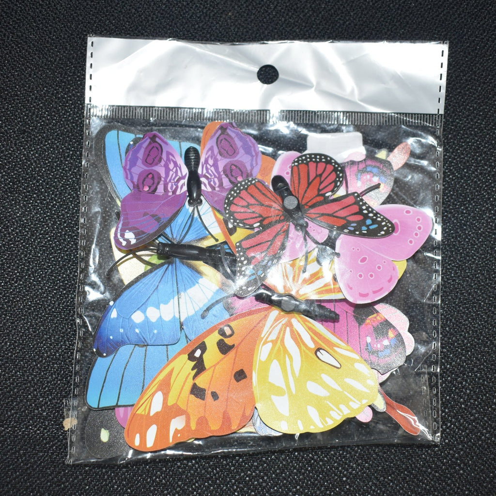 Decorative colorful butterfly wall stickers ideal for home decor