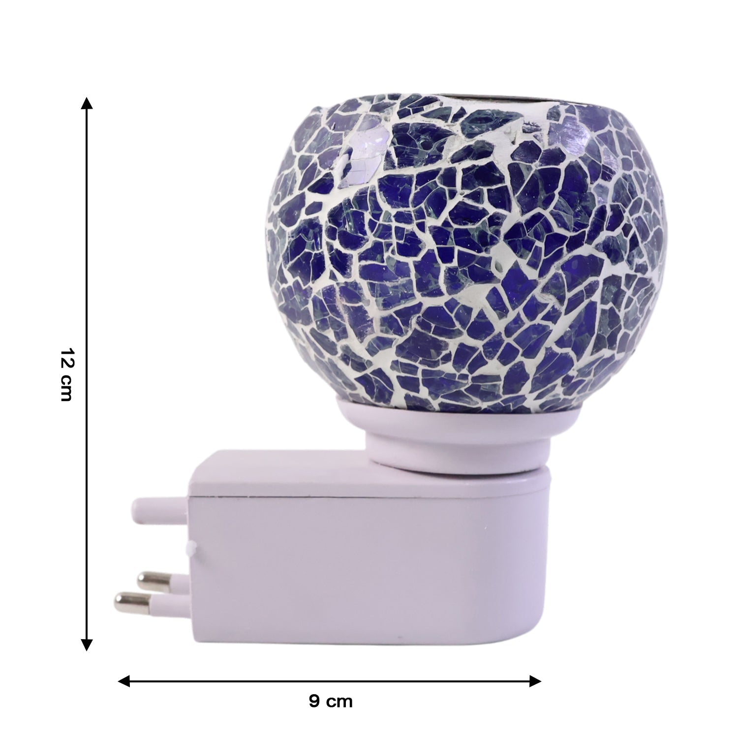Bedroom decorative night lamp with warm mosaic light