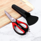 Kitchen scissors featuring stainless steel blades for durability