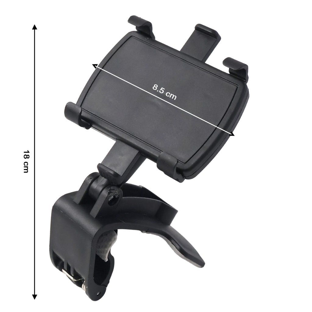 Hands-free mobile stand promoting safe driving during phone usage