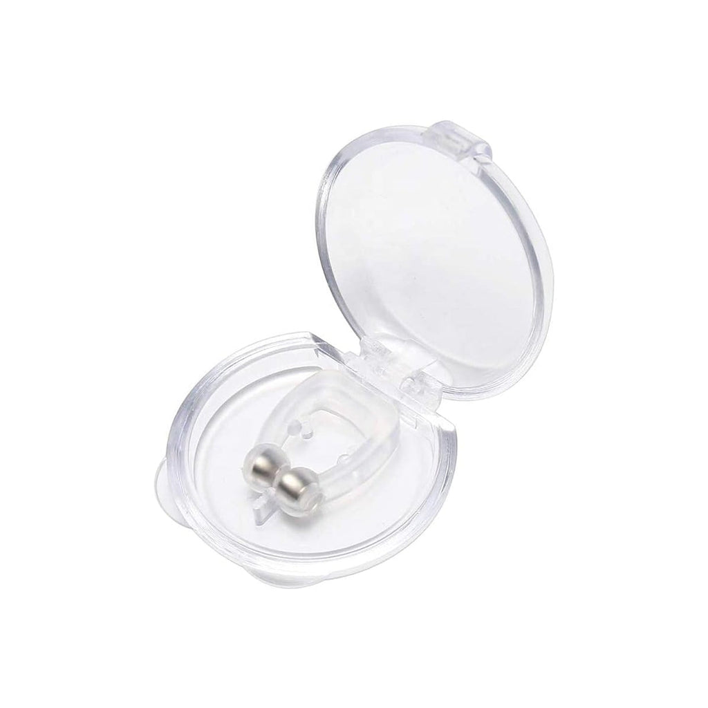 Components included with the anti-snore nose clip device