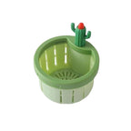 Efficient food waste collector filter for a hygienic kitchen sink.