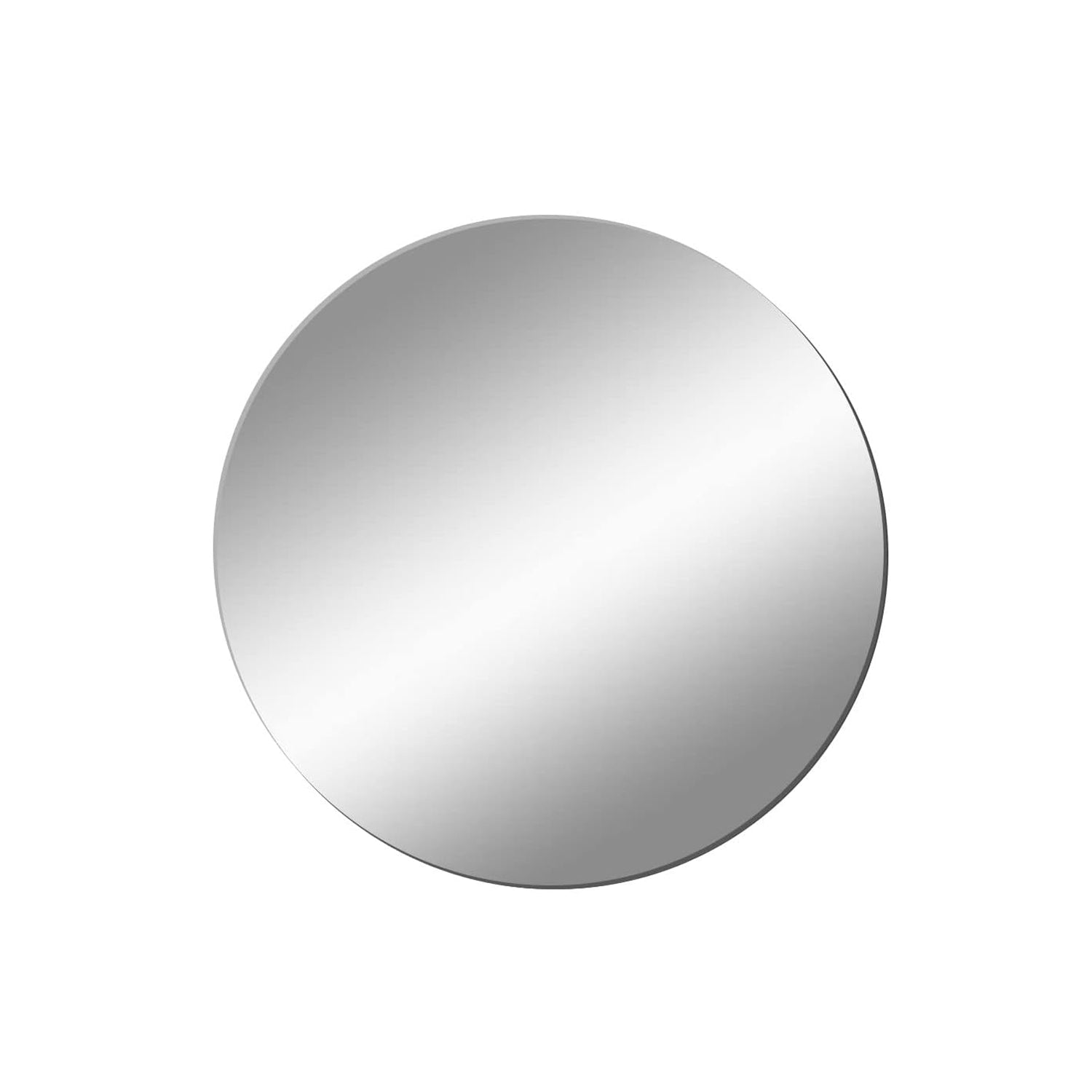 3D plastic mirror wall stickers with reflective surface shine