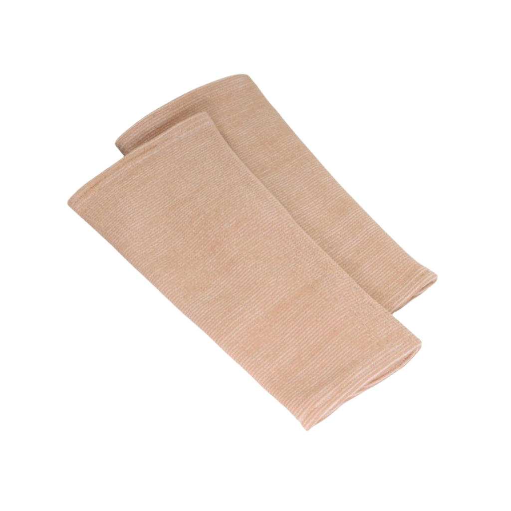 Unisex medium knee cap providing firm support and protection for the knee joint.