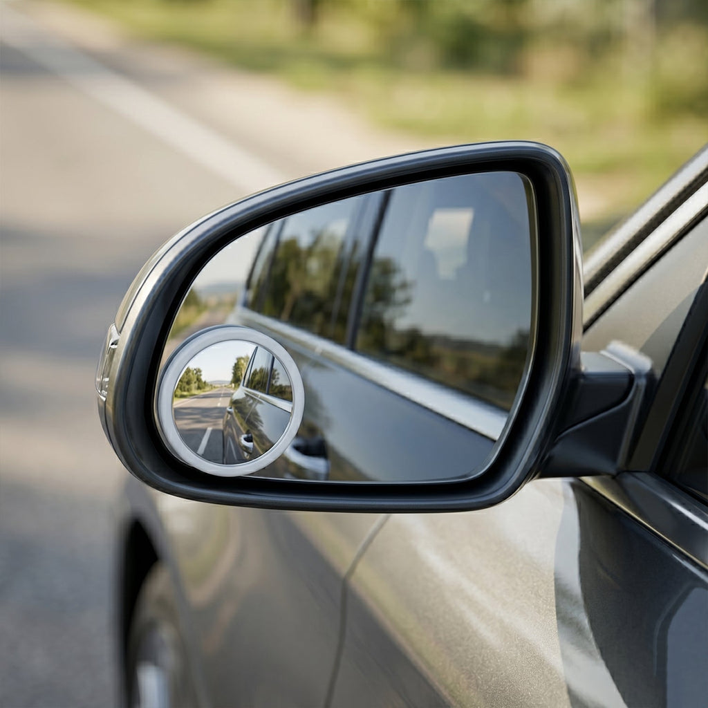 HD Wide Angle Convex Car Blind Spot Mirror close-up