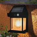 Garden Vera Solar Wall Lamp, wireless outdoor light with motion sensor.