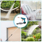 Pressure washer gun set with long flexible hose pipe included