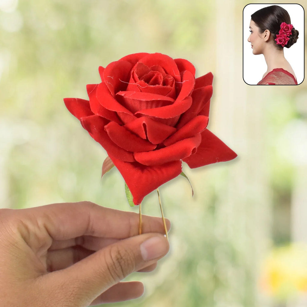 Components of the glass dome rose romantic gift set