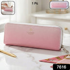 Open makeup brush organizer pouch showing brushes inside