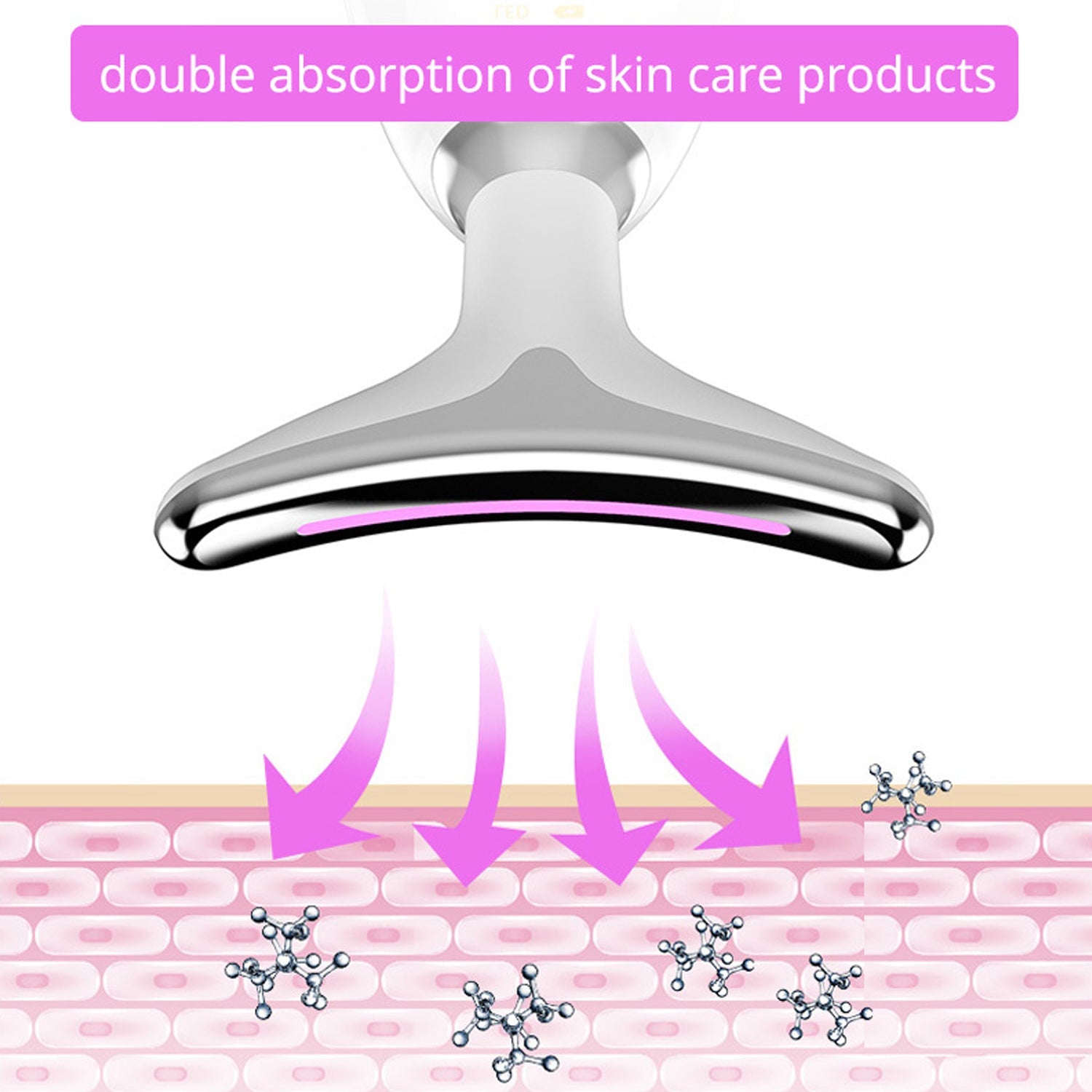 Anti-aging electric face massager for wrinkle reduction