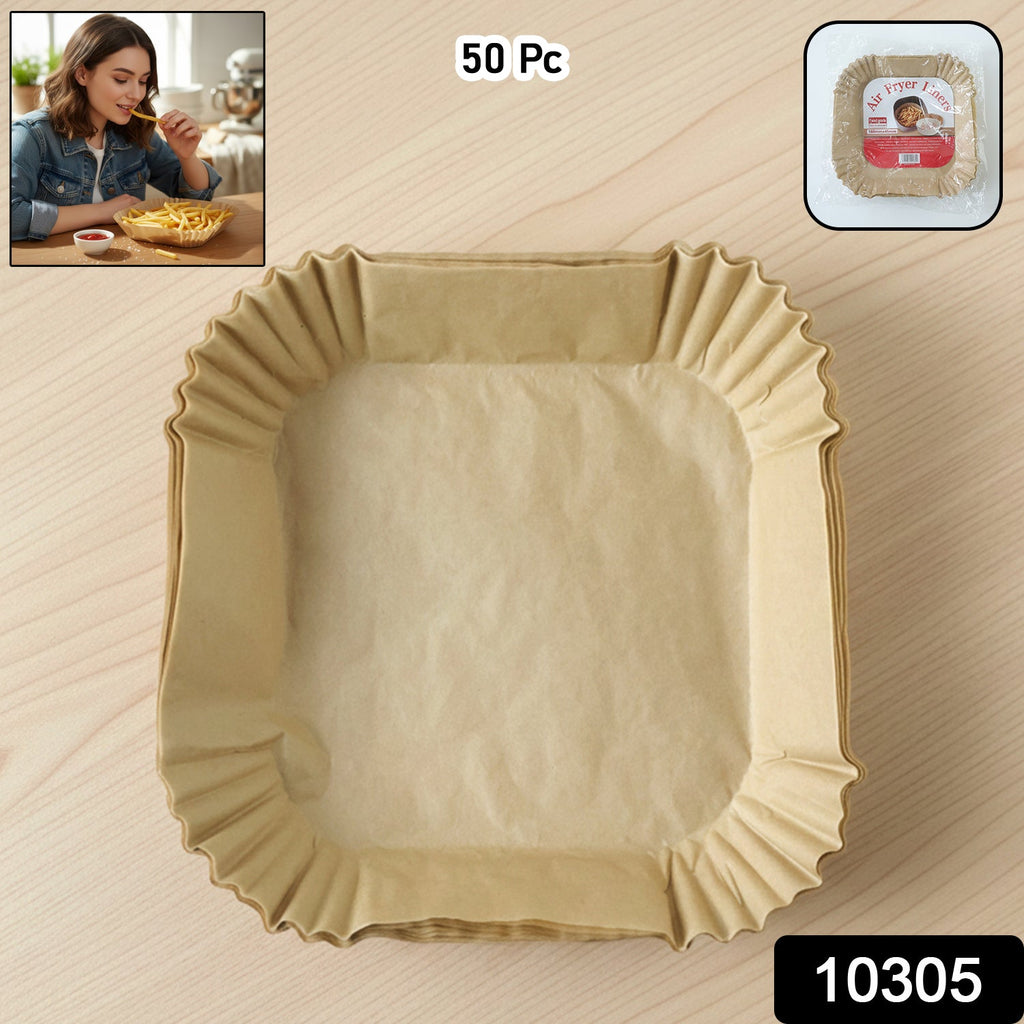 Baking paper liners suitable for air fryers and baking