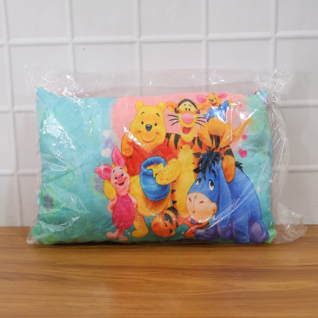 Multicolor cartoon soft pillow for comfortable naps