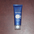 Promotional image showcasing Zequz Vitamin C brightening face wash benefits
