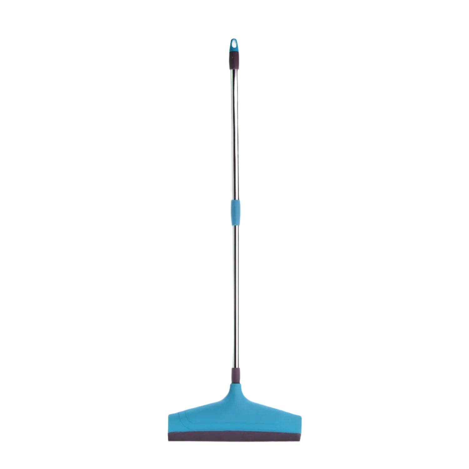 Close-up of the durable stainless steel rod on the adjustable floor wiper.