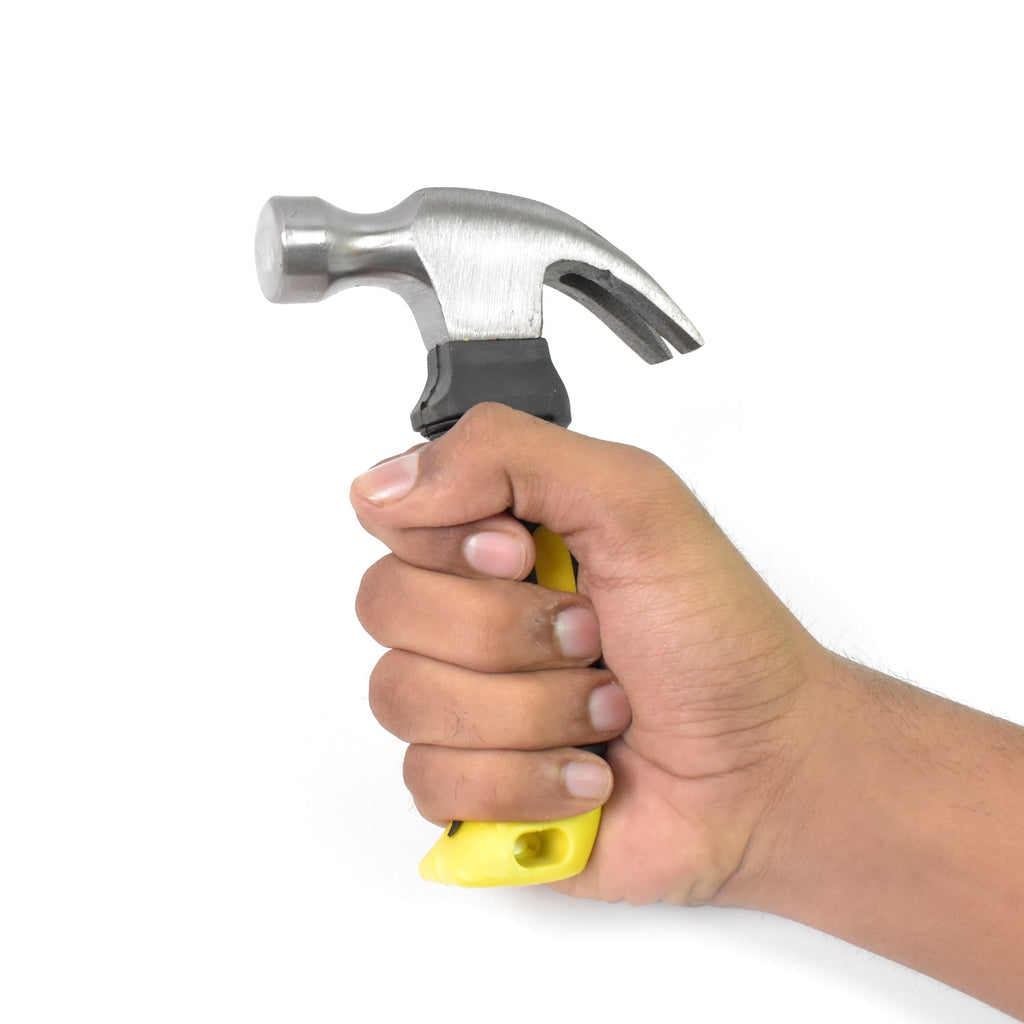 Small but mighty camping hammer, perfect for tight spaces and easy storage.