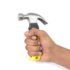Small but mighty camping hammer, perfect for tight spaces and easy storage.