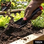 Ergonomic handle garden hand trowel for comfortable digging