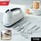 Comfortable ergonomic handheld electric mixer with speed control