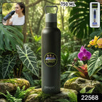 Travel-ready thermal bottle for hot and cold beverages