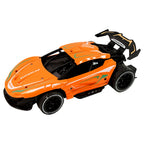 Electroplay Volt Racer Pro metal body RC car on a race track