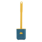 Hygienic silicone toilet brush for efficient and scratch-free cleaning.